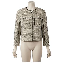 Max Mara Studio Casaco Curto em Tweed
