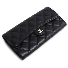 Portafoglio Long Flap Classico Chanel Matelassé