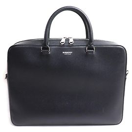 Borsetta Burberry in pelle nera