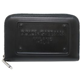 Autre Marque Tarjetero Dolce & Gabbana en piel negra