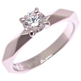 Anel Solitário de Diamante Boucheron em Platina 950