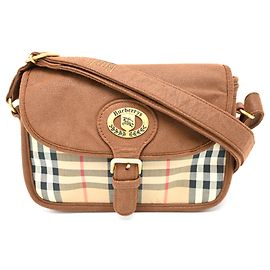 Bolsa de ombro Burberry Nova Check para mulher