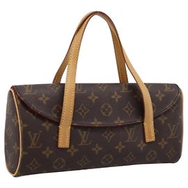 LOUIS VUITTON Monogram Sonatine Handtasche M51902 LV Auth 201268V