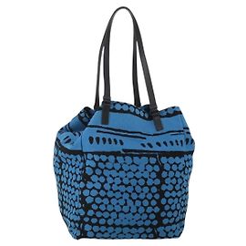 Borsa a mano BOTTEGA VENETA Canvas 2way Blue Auth bs36936