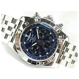 BREITLING Chrono Mat44 blue A011C89PA Japan Genuine Mens