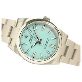 ROLEX Oyster PERPETUAL 36 turquoise 126000 '25 adquirido Masculino