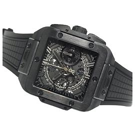 HUBLOT Square Bang Unico all black world250 Lot Limited Mens