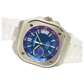 BELL & ROSS BR-X5 iridescent BRX5R-IRS-ST/SRB nuevo Hombre