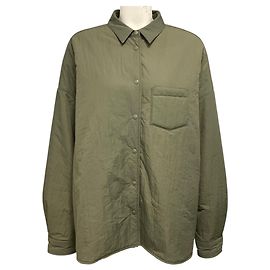 Autre Marque Chaqueta Utility de nailon verde oliva The Frankie Shop