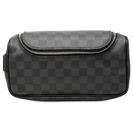 Louis Vuitton Damier Graphite Toiletry Pouch Clutch Bag
