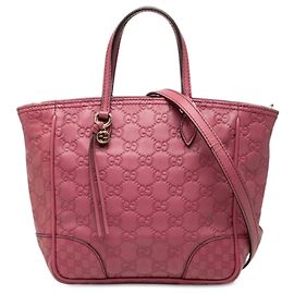 Borsa Gucci Bree Small Guccissima Rosa