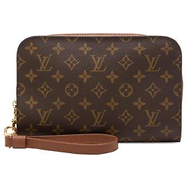 Bolso de mano Louis Vuitton Monogram Orsay Marrón