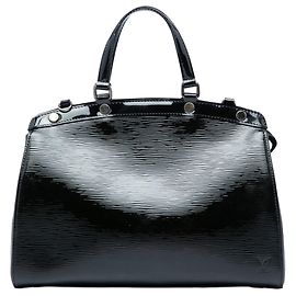 Louis Vuitton Electric Epi Brea MM Satchel Schwarz