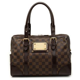 Brown Louis Vuitton Damier Ebene Berkeley Handbag