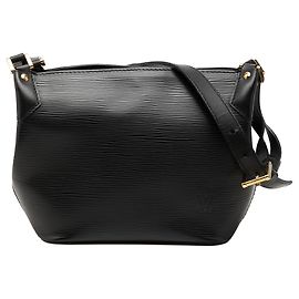 Borsa a tracolla Louis Vuitton Epi Mandara PM Nera