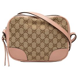 Borsa a tracolla Gucci GG Canvas Bree Beige