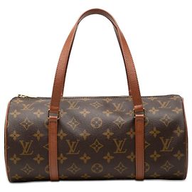 Louis Vuitton Monogram Papillon 30 Handtasche Braun