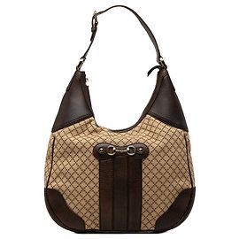 Borsa a tracolla Catherine Gucci Diamante Canvas Beige