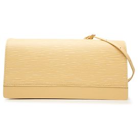 Bolsa de Ombro Louis Vuitton Epi Honfleur Amarela