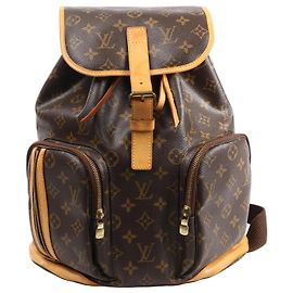Louis Vuitton Sac à Dos Bosphore Monogram Canvas Backpack Brown M40107