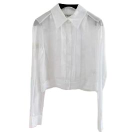 Chanel Cotton Top Multi Color Size 38