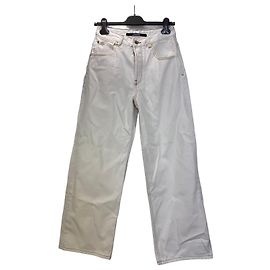 Jacquemus La Croisiere High-Waisted Wide-Leg Jeans