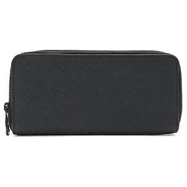 Louis Vuitton Monogram Trion Zippy Vertical Geldbörse