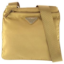 Prada Tessuto Triangle Logo Shoulder Bag