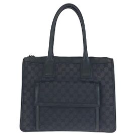 Gucci Tote Bag Black Cloth