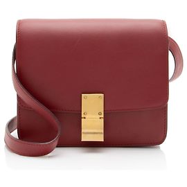 Céline Sac Box Small Classic en cuir de veau Celine