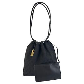 Gucci Schultertasche mit Kordzug