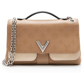 Borsa Louis Vuitton Monogram Cuir Very Chain Bag
