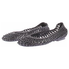 Autre Marque Ballerine nere intrecciate