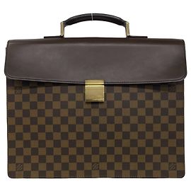 Borsa Business Louis Vuitton Altona PM Damier in Pelle