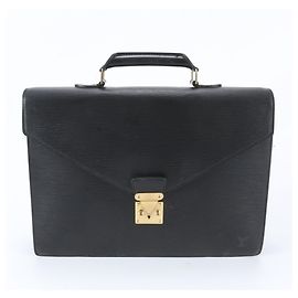 Louis Vuitton Epi Serviette Ambassador Leather Business Tote