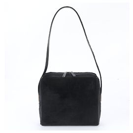 Borsa a tracolla Gucci in pelle di vitello nera