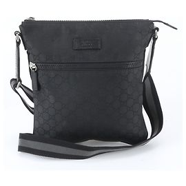 Borsa a tracolla Gucci GG in nylon e pelle