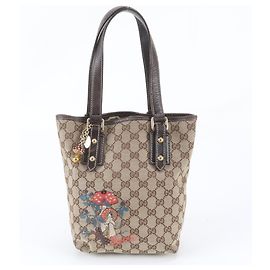Borsa Tote Gucci in tela GG e pelle
