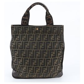 Fendi FF Zucca Leder Tote Bag