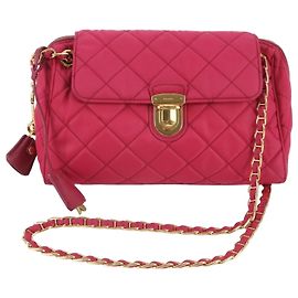 Prada Quilted Leather 2-Way Chain Shoulder Bag