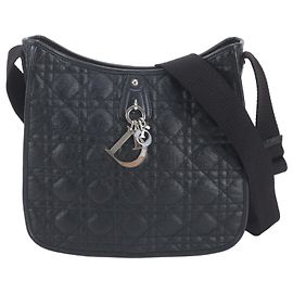 Borsa a tracolla Christian Dior in pelle Cannage