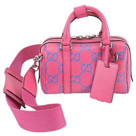 Borsa Boston Mini Duffle Gucci GG Embossed