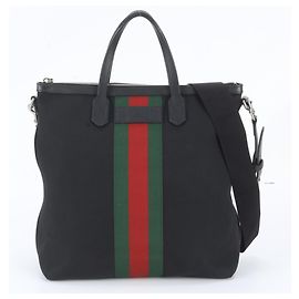 Borsa a spalla tote in pelle Gucci Sherry Line 619751