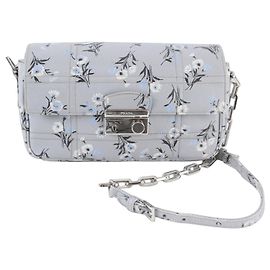 Prada Saffiano Soft Kettentasche mit Blumenprint