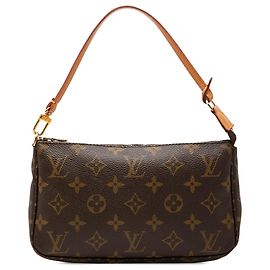 Louis Vuitton Brown Monogram Pochette Accessoires