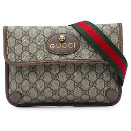 Borsa cintura Gucci Beige GG Supreme Web Neo Vintage