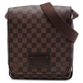 Louis Vuitton Brown Damier Ebene Brooklyn PM