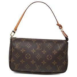 Louis Vuitton Brown Monogram Pochette Accessoires
