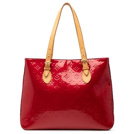 Louis Vuitton Red Monogram Vernis Brentwood
