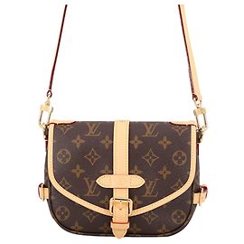 Louis Vuitton Brown Monogram Saumur BB